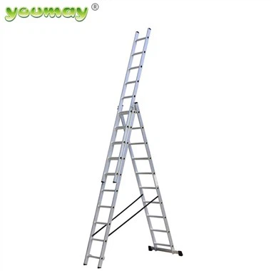 Алуминиева индустриална удължителна стълба